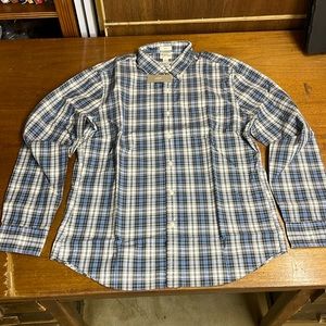 Jcrew Secret Wash organic cotton poplin shirt BG410